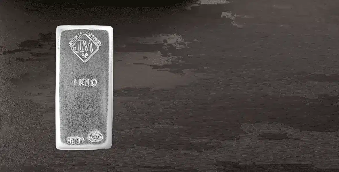 johnson matthey 1 kilo silver bar hero