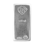 johnson matthey 1 kilo silver bar