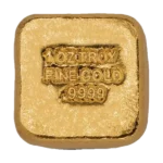 1 oz Gold Bar - Reverse - Johnson Matthey