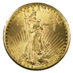 St Gaudens Double Eagle Gold Coins Obverse