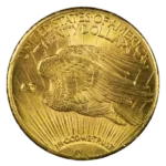 St Gaudens Double Eagle Gold Coins Reverse