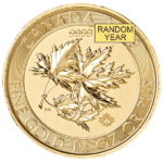 1.5 oz Gold Canadian Maple Leaf