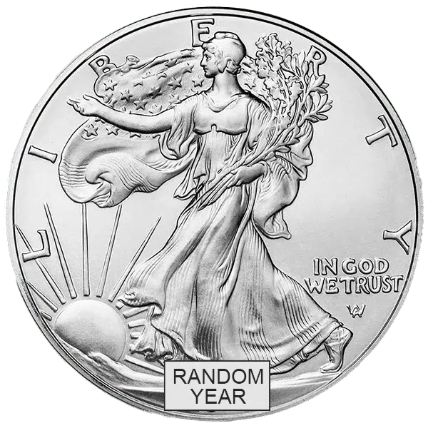 type 2 silver american eagle coin obverse