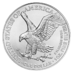 type 2 silver american eagle coin reverse