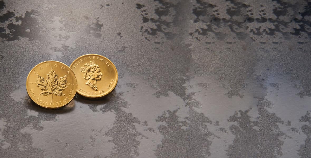gold canadian maple leaf coins