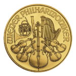 gold vienna philharmonic coin obverse