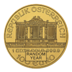 gold vienna philharmonic coin reverse