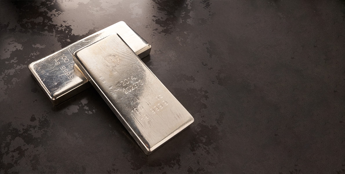 100 oz silver bars