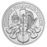 silver vienna philharmonic coin obverse