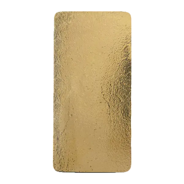 10 oz Gold Bars - Back - Johnson Matthey