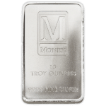 Monex 10 oz Silver Bars - Front