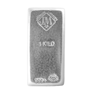 johnson matthey 1 kilo silver bar