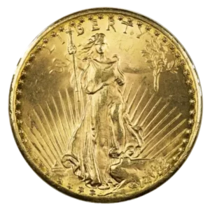 St Gaudens Double Eagle Gold Coins Obverse