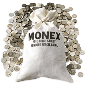 40% junk silver us coin bags from Monex