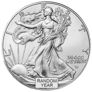 type 2 silver american eagle coin obverse