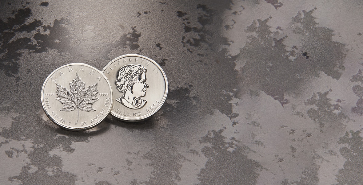 silver canadian maple leaf coins