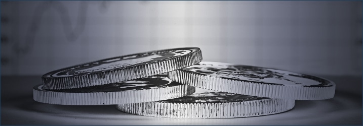 Silver Rounds Stacked