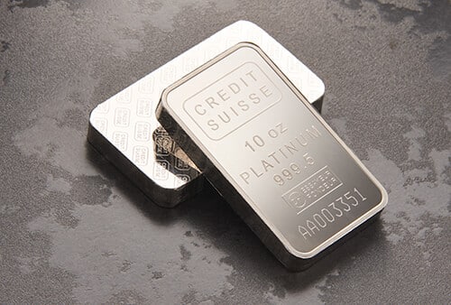 platinum bullion bars